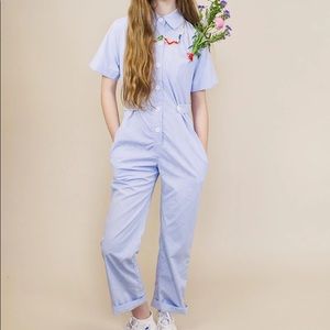 Family affairs river jumpsuit sz small